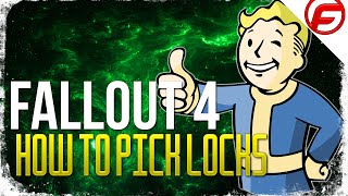 Fallout 4 How to Pick a Lock - LOCKPICKING GUIDE Tips