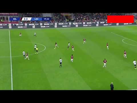 Milan - Lecce 2 - 2 Highlights