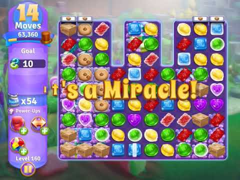 Wonka’s world of candy level 160