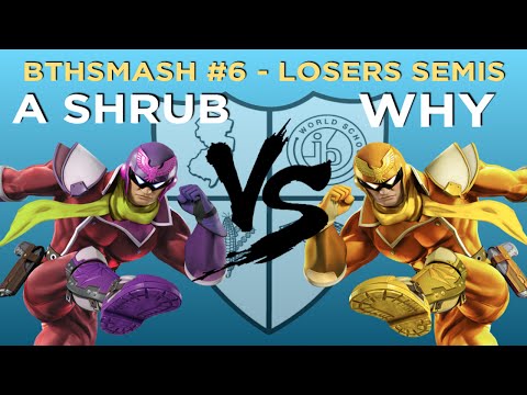 BTHSmash #6: A Shrub (Diddy, Ike, Falcon) vs Why (DK, Cloud, Falcon) - Losers Semis - Smash 4