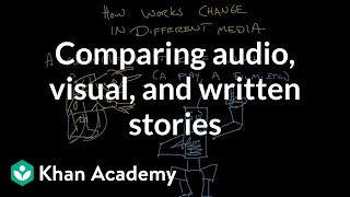 Comparing audio, visual, and written stories | Reading | Khan Academy