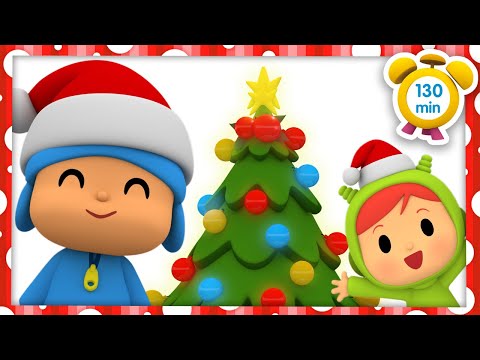 🎄 POCOYÓ en ESPAÑOL - El Arbolito de Navidad [130 min] | CARICATURAS y DIBUJOS ANIMADOS para niños