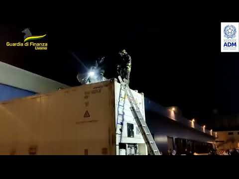 LIVORNO: SEQUESTRATI 150 KG DI COCAINA PURISSIMA IN PORTO