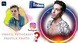 instagram ve facebookta profil fotoğrafı yapma