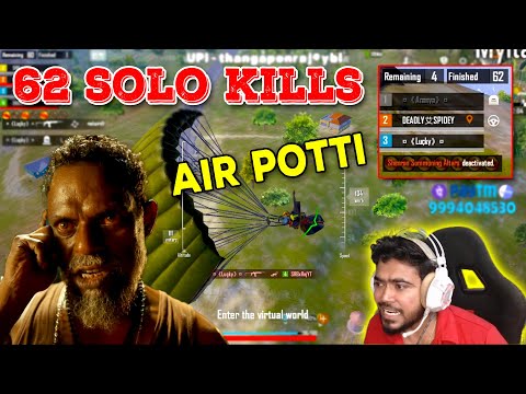 62 Kills Varma Flash HACKER - Ot*** Yaruda nee #rajgaming #bgmi