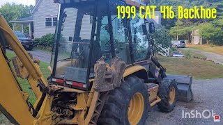 Bye-bye 1999 CAT Backhoe