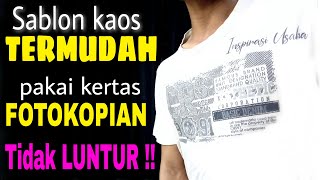 Download lagu T-SHIRT SCREEN PRINTING USING ONLY PHOTOCOPY PAPER? HOW IS THAT POSSIBLE? mp3 Download lagu T-SHIRT SCREEN PRINTING USING ONLY PHOTOCOPY PAPER? HOW IS THAT POSSIBLE? mp3