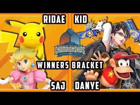 DHATL18 Smash 4 - Rideae & saj Vs. Kid A & Danye - Wii U Doubles Winners Bracket
