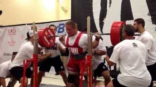 Dan Green WORLD RECORD SQUAT 783lbs @ 220 lbs @ RUM7