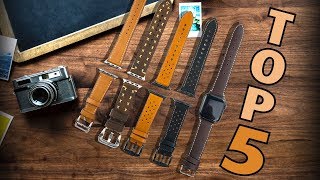 TOP 5 Lederarmbänder für die Apple Watch Series 4 - 40/44mm | Tips, Tricks & More