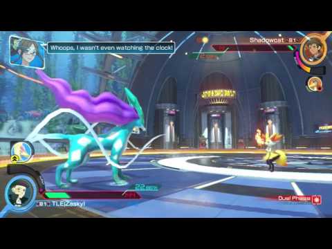 Pokken Tournament - Zaskyl (Suicune) vs Shadowcat (Braixen)