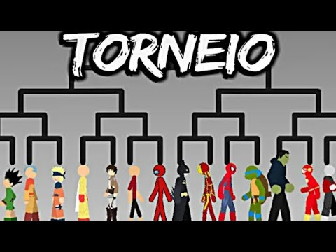 TORNEIO DE LUTA CROSSOVER (animação) @mestreanims