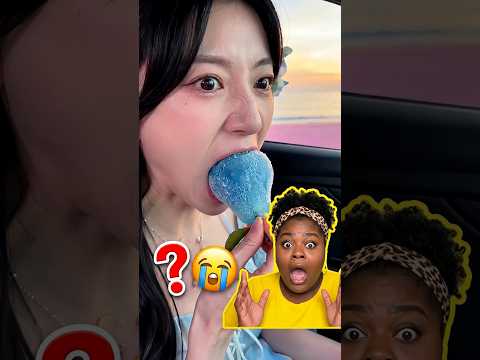 Wait, is this actually a pear?! 🍐🤯 #funny #reaction #viral
