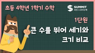 [4학년 1학기 수학]1단원_큰 수를 뛰어 세기와 크기 비교