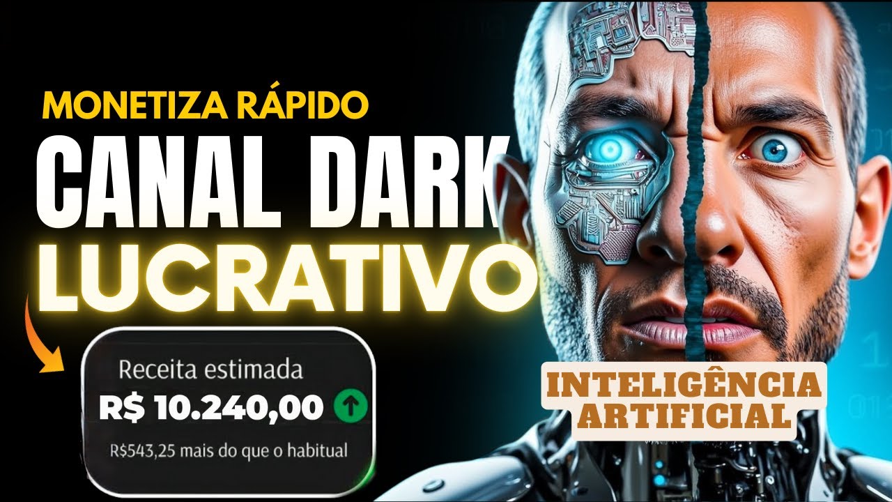 CRIE ESSE CANAL DARK DE TECNOLOGIA E GANHE 10 MIL POR MÊS