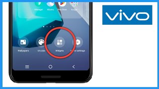 Widget Settings In Vivo | Vivo Phone Widget