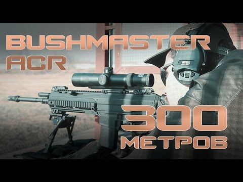Стрельба из Bushmaster ACR на 300 метров