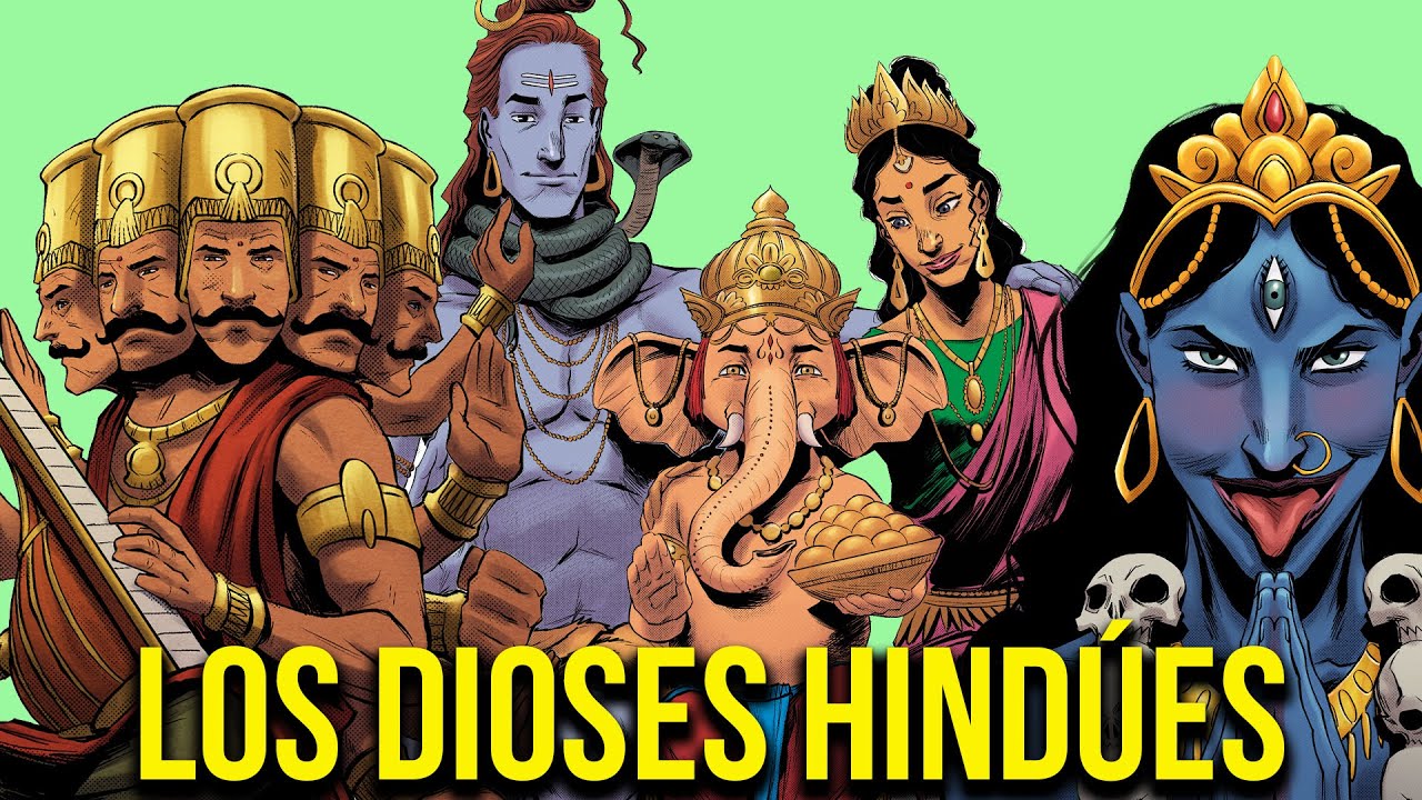 Los DIOSES y DIOSAS INCREÍBLES del Hinduismo - Mitología Hindú