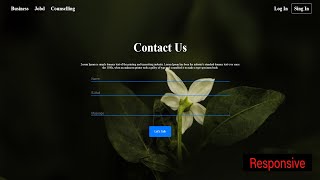 Download the video "CONTACT US FORM DESIGN USING HTML AND CSS STEP BY STEP"