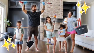 COME CLEAN OUR HOUSE WITH US! (PUTTING THE KIDS TO WORK TOO)