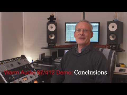Warm Audio: WA-412 and WA-87 Drumming Demo