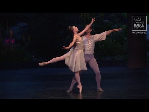 Tiler Peck & Jared Angle in A Midsummer Night's Dream (excerpt) Divertissement pas de deux (8.7.15)