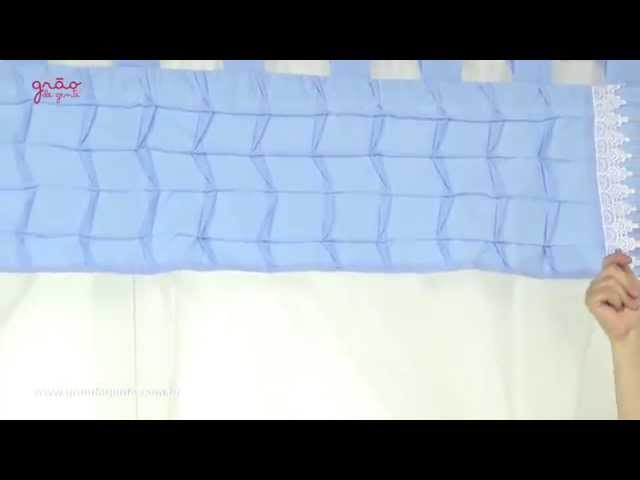 Cortina Luxo Azul | Ref: 46757