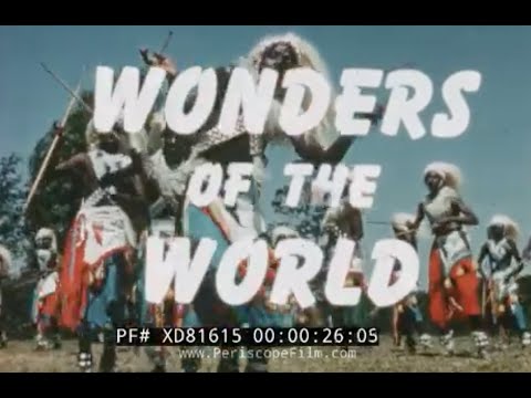 "WONDERS OF THE WORLD" 1960s VISIT TO SCOTLAND  HIGHLAND GAMES   HAL LINKER TRAVEL SHOW   XD81615
