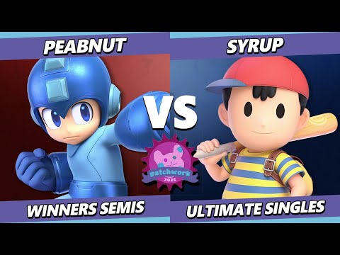 Patchwork 2025 TOP 8 - Peabnut (Mega Man) Vs. Syrup (Ness) Smash Ultimate - SSBU