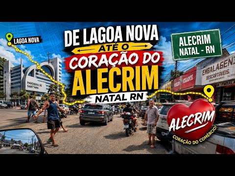 De Lagoa Nova ao Coração do Alecrim | O Maior Centro Comercial de Natal-RN