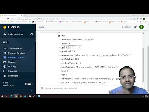 How to use firebase to control Admob code