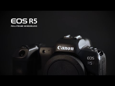 Canon EOS R5 MILC korpusas 45 MP CMOS 8192 x 5464 pikseliai Juoda video