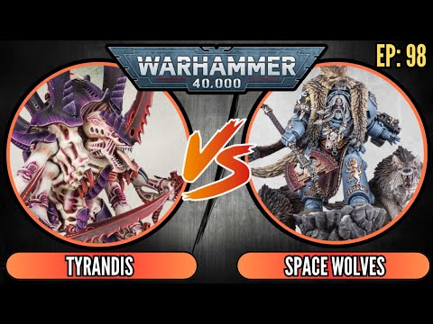 Tyranids vs Space Wolves | Warhammer 40k 10th Ed Battle Report Ep98
