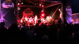 Sharon Shannon, Shane McGowan and surprise guest Mundy Rock at Leopardstown in 2010