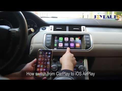 JoyeAuto Wireless Apple CarPlay Android Auto Mirroring Upgrade for Range Rover Evoque Harman