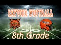 8th Grade Football:  Edna vs Refugio