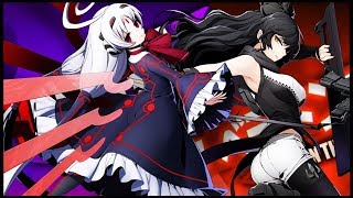 VATISTA & BLAKE BELLADONNA GAMEPLAY ONLINE MATCH - BLAZBLUE CROSS TAG BATTLE