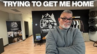 10 WEEKS Living In a RENTAL VAN | Home For Christmas?