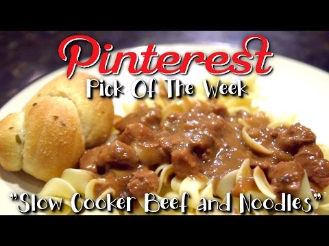 How To Cook Slow Cooker Beef & Noodles : Ep. 01 #PPOTW