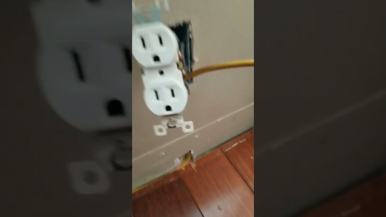 How to run electric without removing drywall.