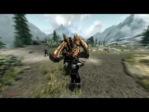 Requiem DiD - Nord HA 2H Warrior - Dragonborn vs Sahloknir