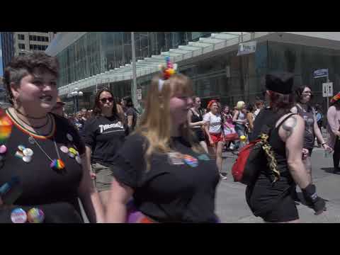 4K 2019 DYKE Walk Pride Toronto Parade 2019 June 22 LGBT
