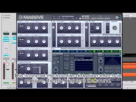 Make a Dirty, Distorted Bass in Massive