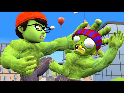 Scary Teacher 3D NickSuper Vs Giant Zombie - ice Scream and Dr ZomBoss Troll Tani Funny Animation