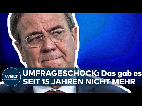 BUNDESTAGSWAHL 2021: Umfrageschock für Armin Laschet! Das gab es seit 15 Jahren nicht mehr