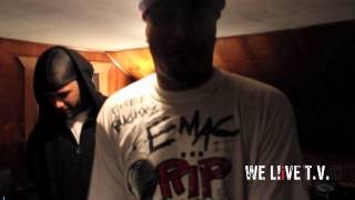 WE L!iVE T.V. : EMAC AND STICKY MONEY FREESTYLE