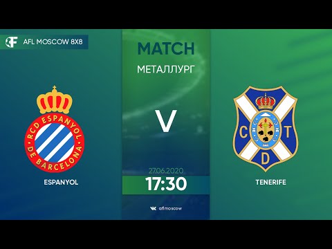 AFL20. Spain. Segunda. Day 3. Espanyol - Tenerife.