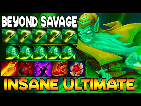 BEYOND SAVAGE - INSANE ULTIMATE NECROPHOS - FULL TEAM FIGHT - DOTA 2 GAMEPLAY