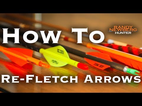 DIY Arrow Re-Fletching | Learn How to Re-Fletch Your Arrows!