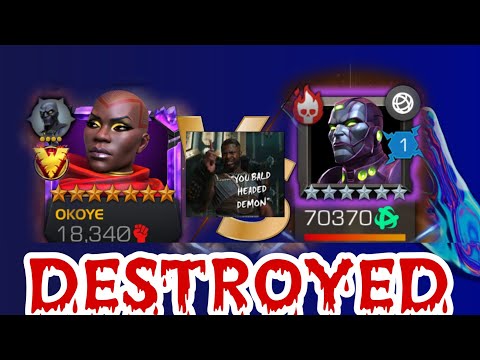 Bald headed demon cooks!7* rank 1 okoye cooks act 7.4.6 kang boss